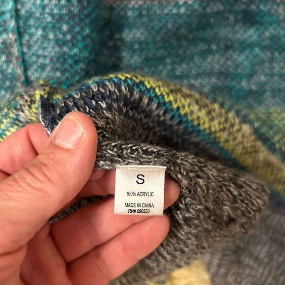 Roxy Aztec print open front‎ cardigan size S BIN L - Picture 7 of 9